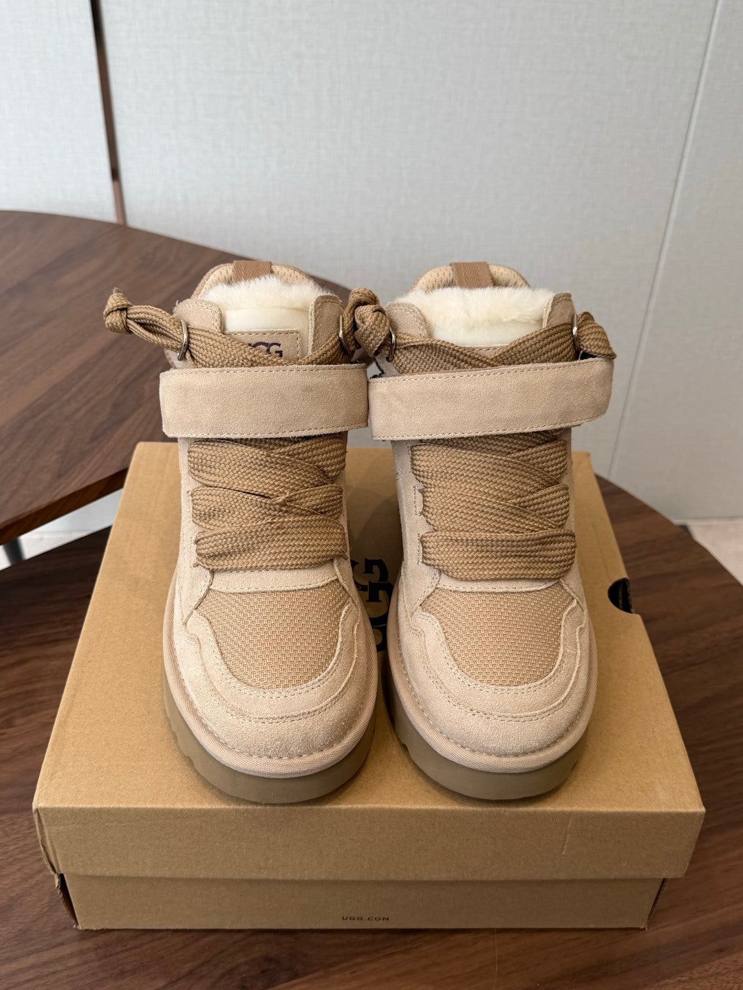 Lowmel Wedge Trainer In The Antilope Colorway
